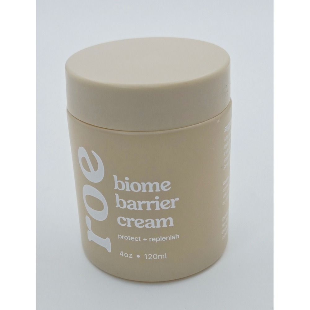 Roe Wellness Biome‎ Barrier Cream Protect + Replenish Fragrance Free 4oz 120ml